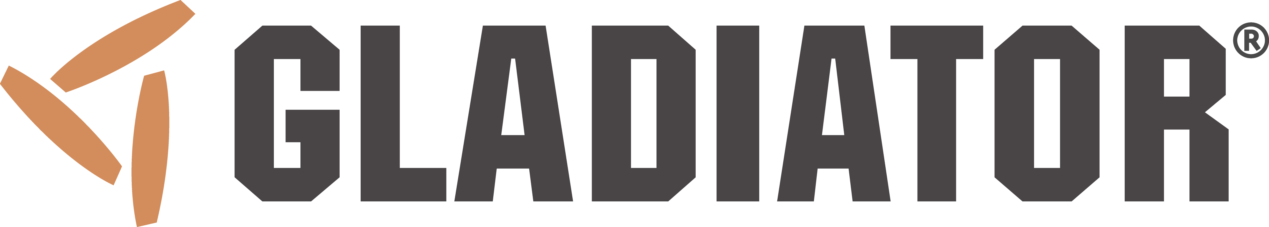 The logo for gladiator. Click to open a new tab to go to the gladiator homepage.